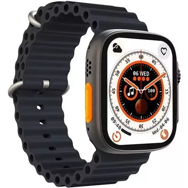 ⌚ ساعت هوشمند T900 Ultra – طراحی مشابه Apple Watch Ultra، نمایشگر بزرگ و امکانات کامل