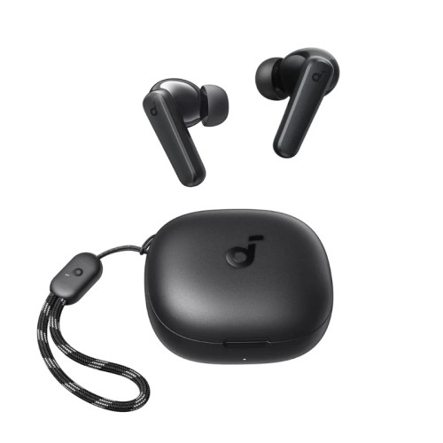 ایرفون بیسیم انکر R50i درون کیس شارژ مشکی