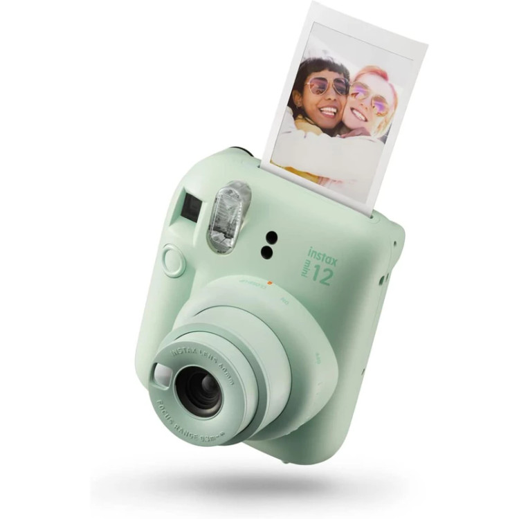 📸 دوربین چاپ فوری فوجی فیلم مدل FUJIFILM INSTAX MINI 12 – رنگ سبز 🌿