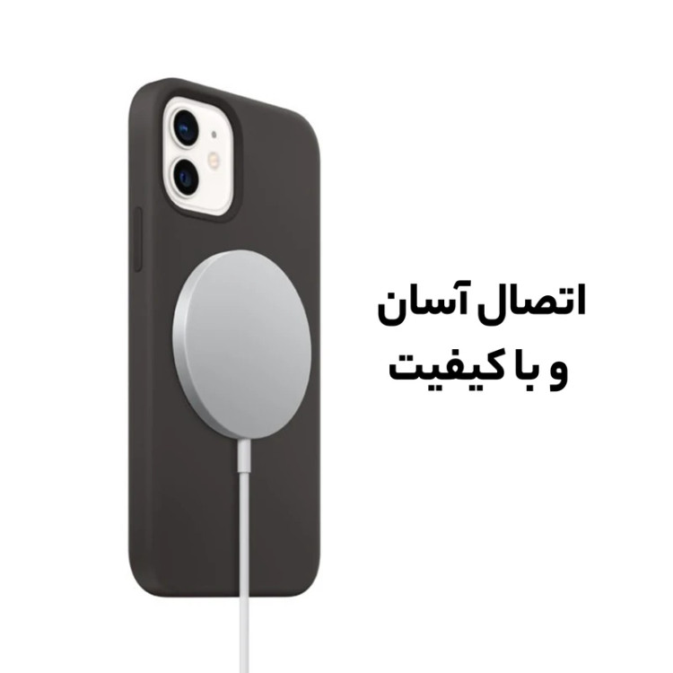 ⚡ شارژر بیسیم 20 وات اپل مدل MagSafe – شارژ سریع و ایمن 🔋