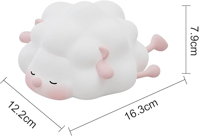 چراغ خواب سیلیکونی rgb