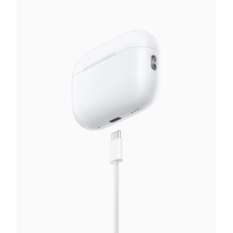 🎧 ایرپاد اپل مدل AirPods Pro 2 (USB-C) - سفید - نسخه اصلی با گارانتی ۱۸ ماهه شرکتی