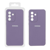 قاب نیو سیلیکونی بنفش کدر با محافظ لنز مخصوص Samsung Galaxy A56