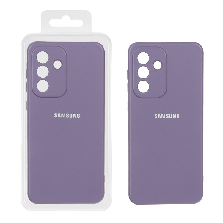 قاب نیو سیلیکونی بنفش کدر با محافظ لنز مخصوص Samsung Galaxy A56