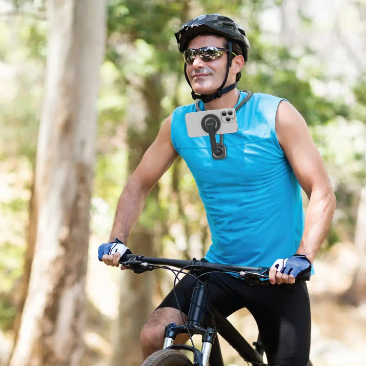 حالت استفاده روی گردن