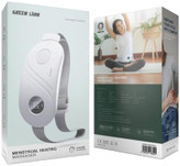 نمای جانبی کمربند گرمایشی پریود Green با پورت USB و پنل کنترل دما