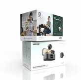 نمای کلی میکروفون و کیس شارژ (ظاهر کامل محصول)