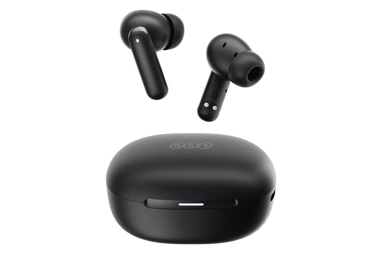 نمای کلی از هدفون Melobuds N30 داخل کیس شارژ