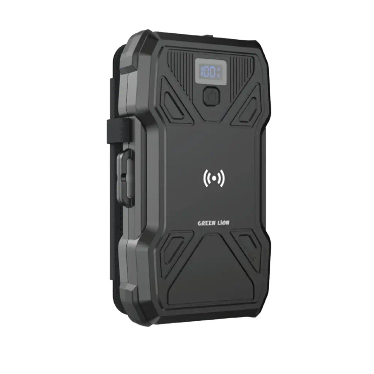 پاوربانک خورشیدی Green Lion Solar 5 با ۴ پنل تاشو و نمایشگر LCD
