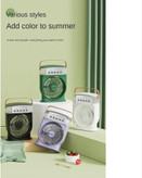 نمای نزدیک از دکمههای کنترل و چراغ نشانگر میزان شارژ دستگاه