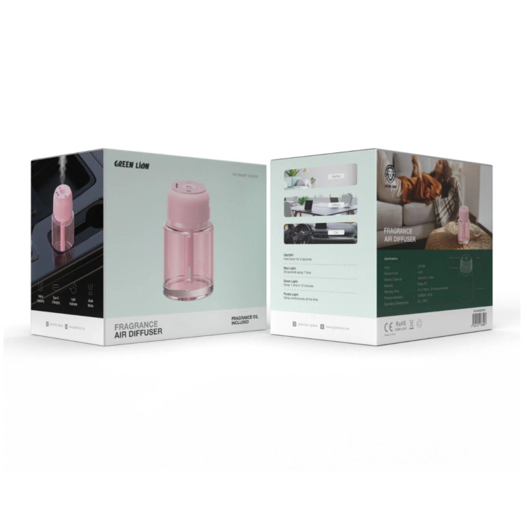 دستگاه خوشبوکننده هوا GREEN Fragrance Air Diffuser – قابل استفاده در خودرو و منزل
