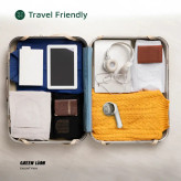 پرزگیر دستی گرین لاین مدل Lint Y به رنگ سفید با طراحی ارگونومیک و مخزن جمعآوری پرز