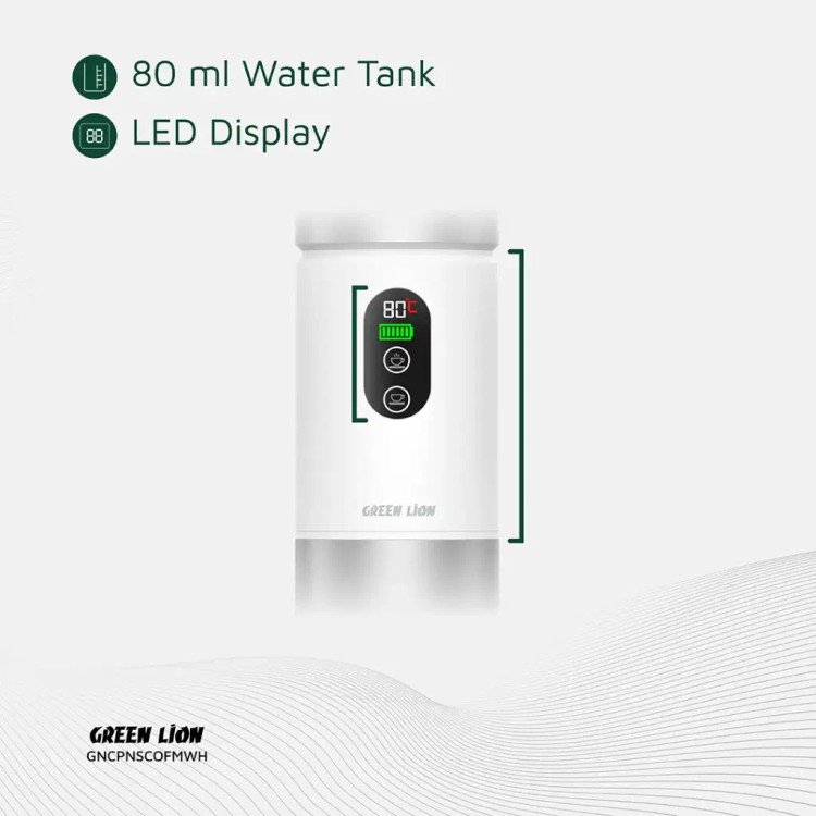 قهوهساز قابل حمل گرین لاین مدل Campinas 80mL