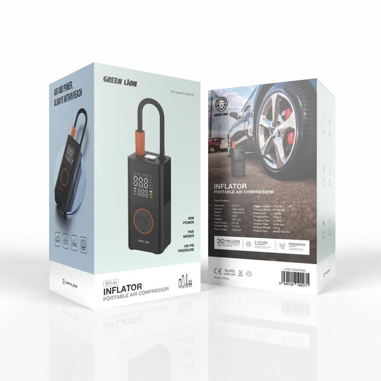 کمپرسور گرین لاین GTI-01 در بسته بندی