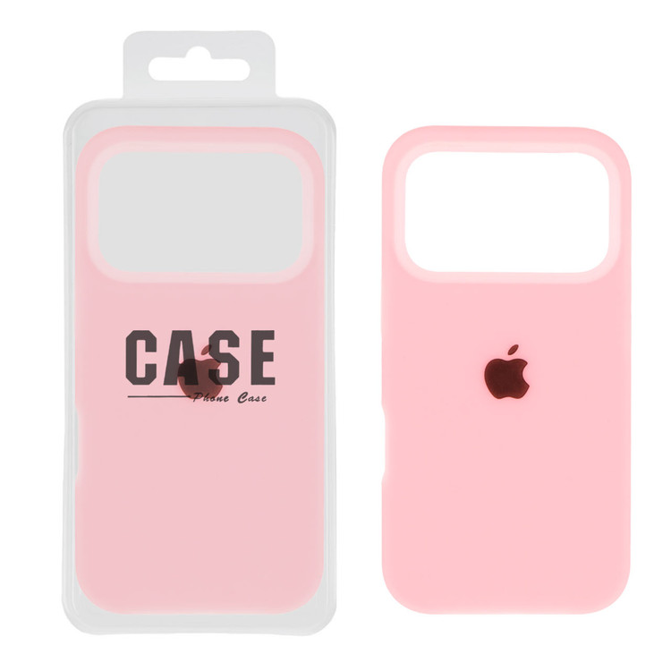 قاب سیلیکونی پاستیلی آیفون 17 پرو رنگ صورتی – Apple iPhone 17 Pastel Silicone Case Pink