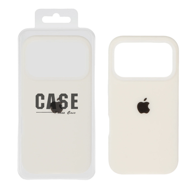 قاب سیلیکونی پاستیلی آیفون 17 پرو رنگ کرم – Apple iPhone 17 Pastel Silicone Case Brown