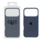 قاب سیلیکونی پاستیلی آیفون 17 پرو مکس رنگ سرمه ای – Apple iPhone 17 pro max Pastel Silicone Case