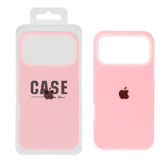 قاب سیلیکونی پاستیلی آیفون 17 پرو مکس رنگ صورتی – Apple iPhone 17 pro max Pastel Silicone Case Pink