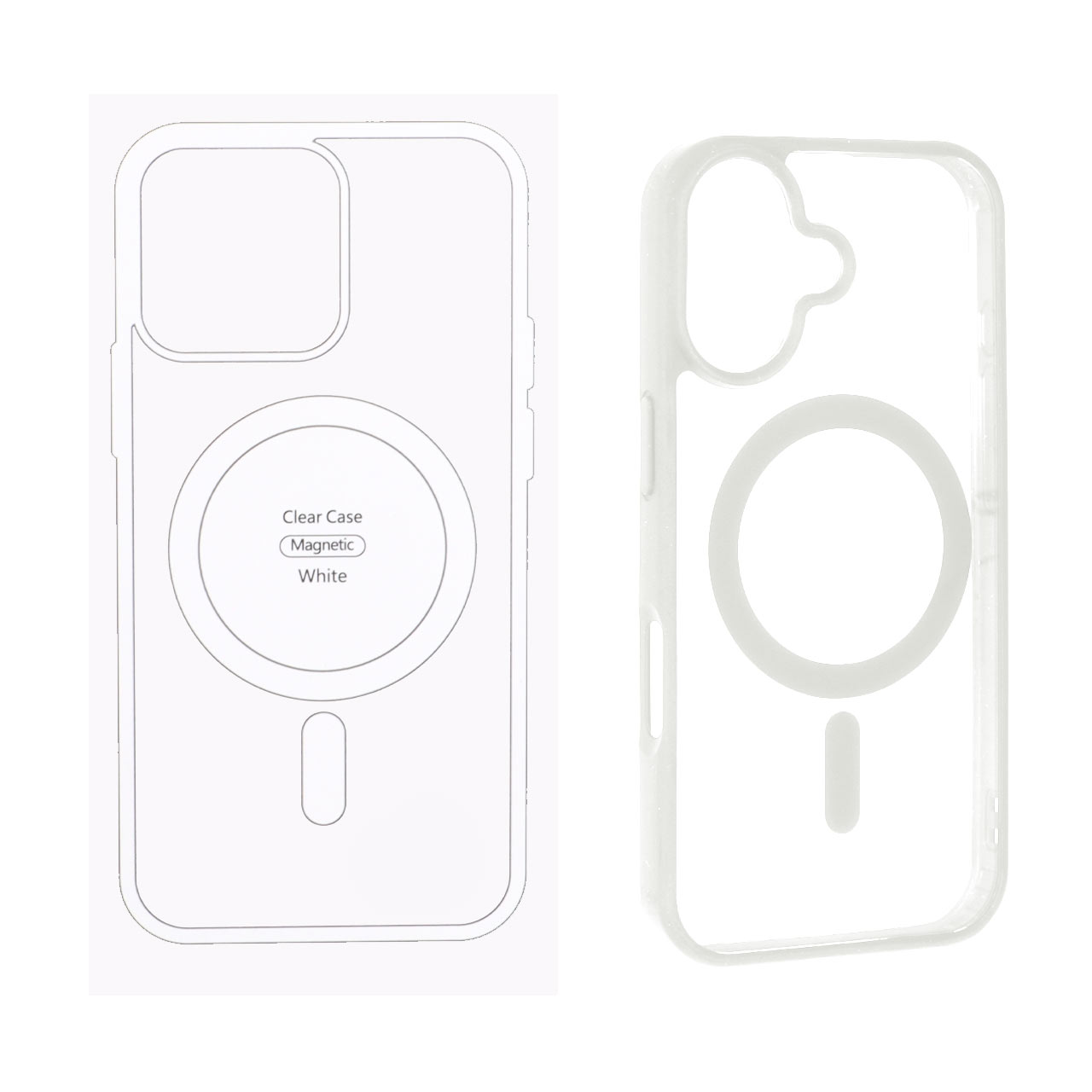 کاور شفاف آیفون 17 ضدضربه – Apple iPhone 17 Shockproof Transparent Case