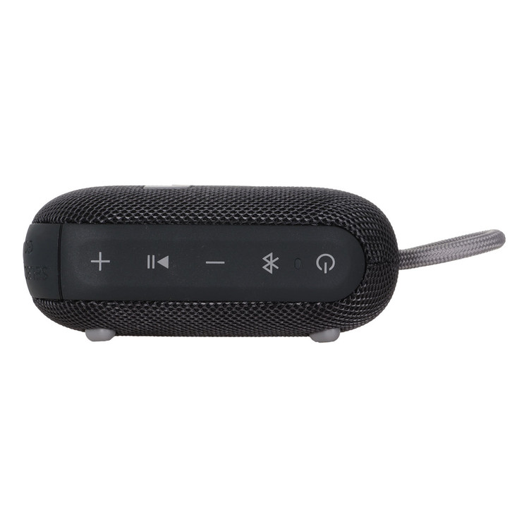 نمای نزدیک دکمهها و بدنه مقاوم اسپیکر بلوتوثی انکر