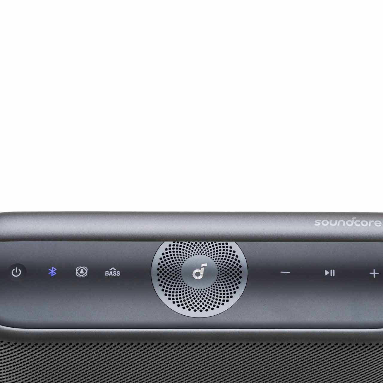 اسپیکر بلوتوثی انکر مدل Soundcore Motion X600 دکمه ها