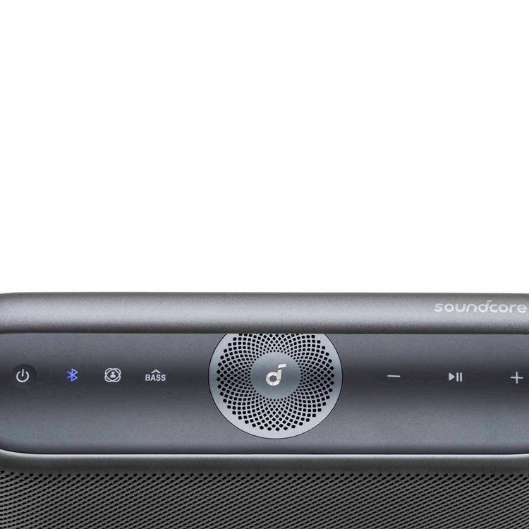 اسپیکر بلوتوثی انکر مدل Soundcore Motion X600 دکمه ها