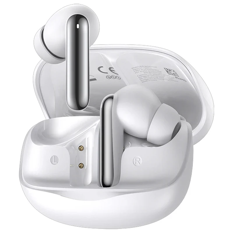 کیس شارژ Melobuds N50 همراه با ایرفون‌ها سفید