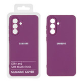 قاب سیلیکونی گوشی Samsung Galaxy A36 رنگ بنفش