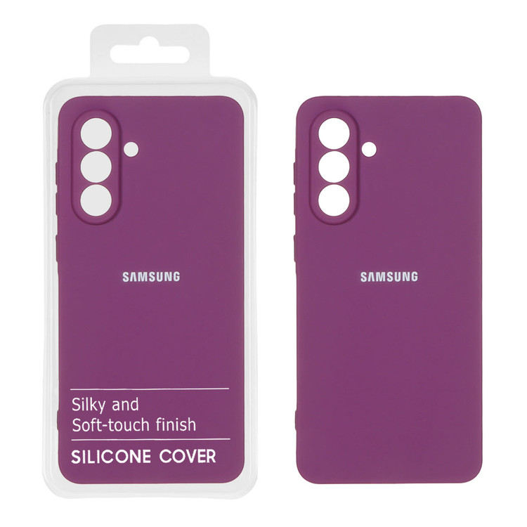 قاب سیلیکونی گوشی Samsung Galaxy A36 رنگ بنفش