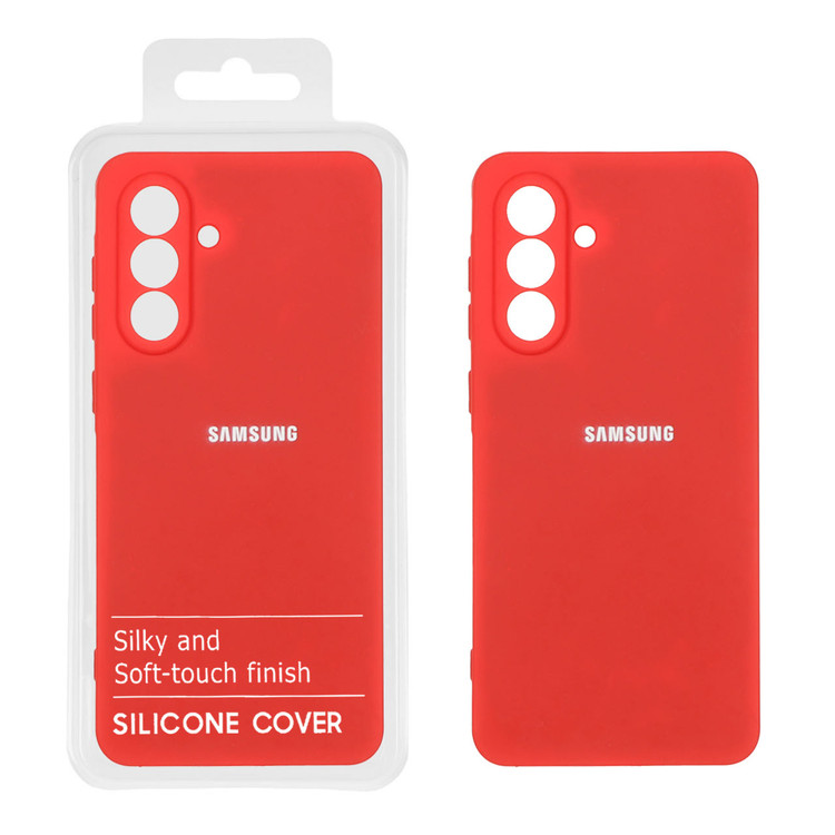 قاب سیلیکونی گوشی Samsung Galaxy A36 رنگ قرمز