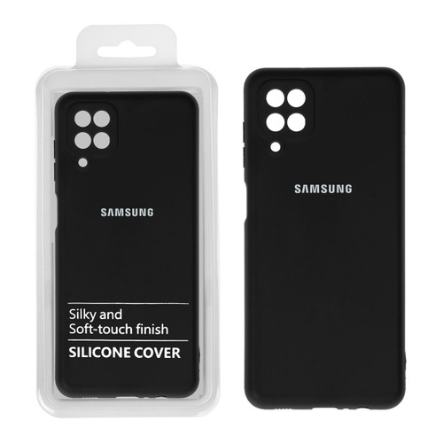 قاب سیلیکونی گوشی Samsung Galaxy A12 رنگ مشکی