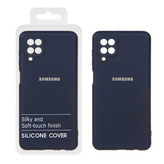 قاب سیلیکونی گوشی Samsung Galaxy A12 رنگ سرمه ای