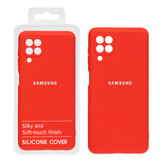 قاب سیلیکونی گوشی Samsung Galaxy A12 رنگ قرمز