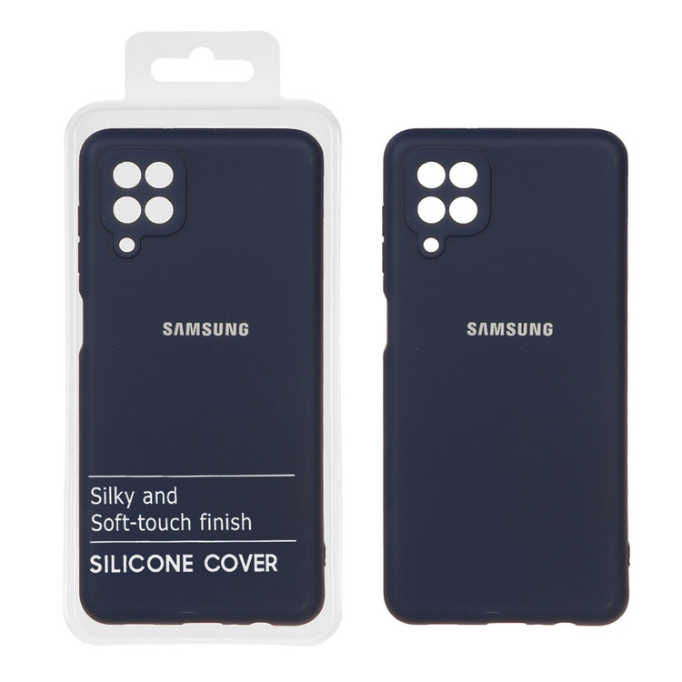 قاب سیلیکونی گوشی Samsung Galaxy M12 رنگ سرمه ای