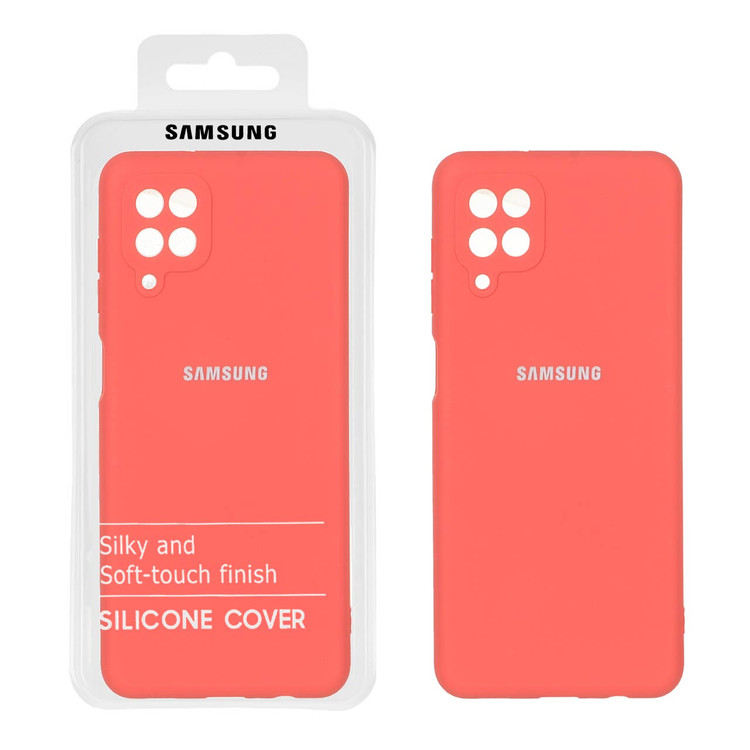قاب سیلیکونی گوشی Samsung Galaxy M12 رنگ هلویی