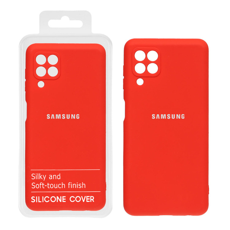 قاب سیلیکونی گوشی Samsung Galaxy M12 رنگ قرمز