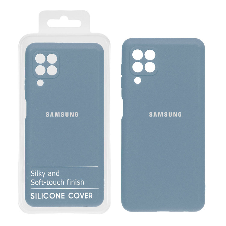 قاب سیلیکونی گوشی Samsung Galaxy M12 رنگ فیلی