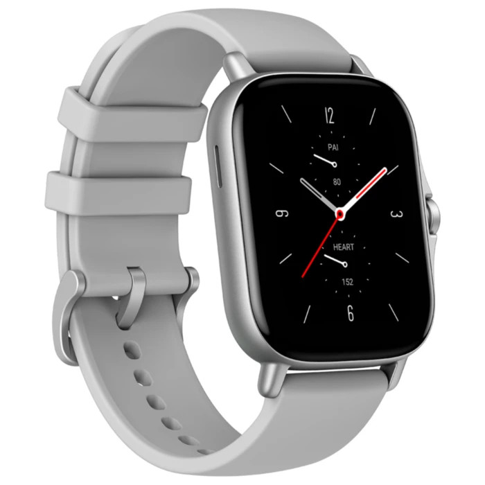 ساعت Amazfit GTS 2 با بدنه آلومینیومی طوسی