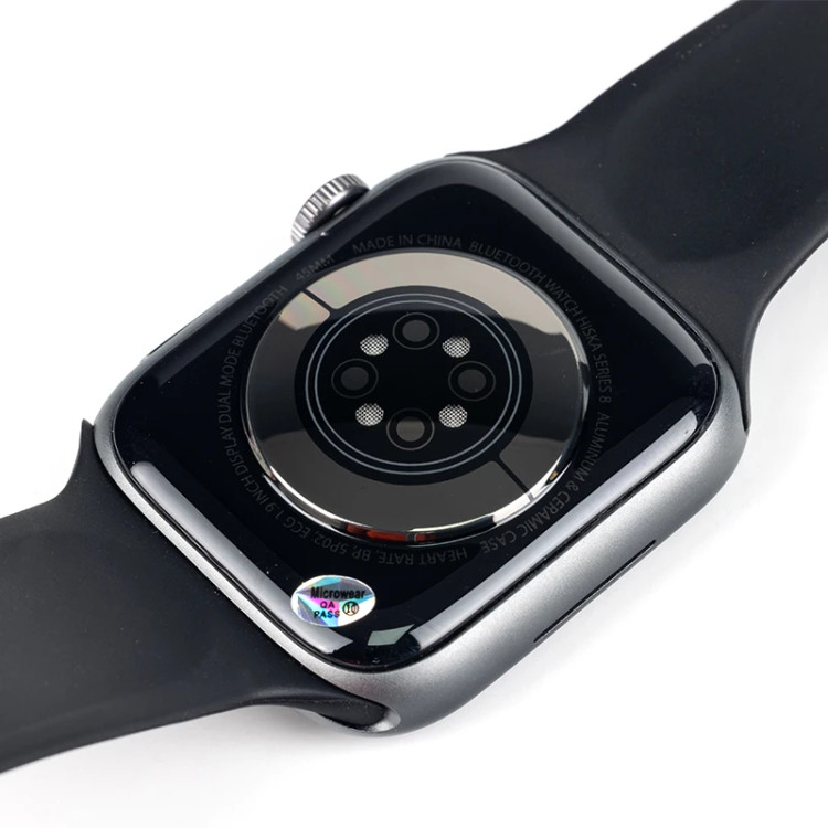 Smart Watch HISKA SERIES 8 – صفحه 1.9 اینچی | تماس بلوتوثی | ECG | نمایشگر اسپلیت