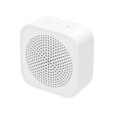 اسپیکر بلوتوثی شیائومی XMYX07YM سفید - نمای جلو با لوگو