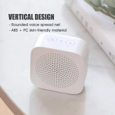 اسپیکر بلوتوثی شیائومی XMYX07YM سفید - نمای جلو با لوگو