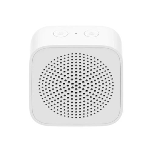 اسپیکر بلوتوثی شیائومی XMYX07YM سفید - نمای جلو با لوگو