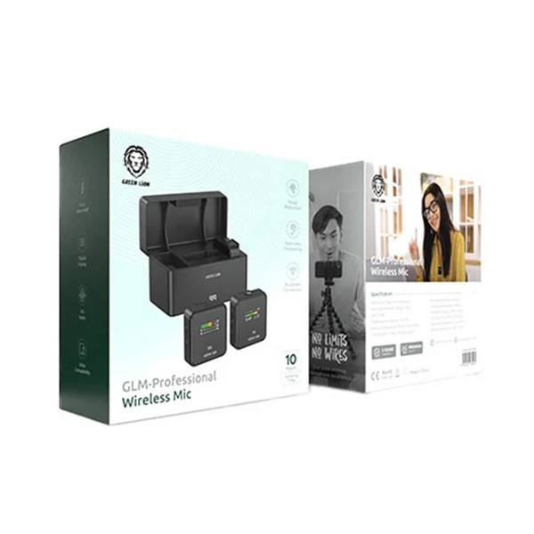 بسته بندی Green Lion GLM-Professional Wireless Mic GNPGLMMICBK