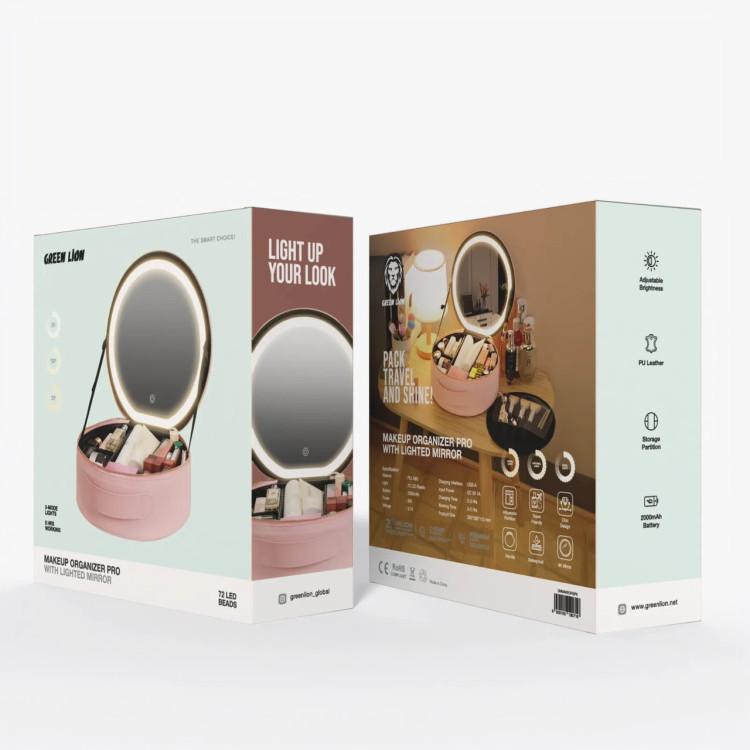 طراحی مدرن و فضای ذخیرهسازی Makeup Organizer Pro