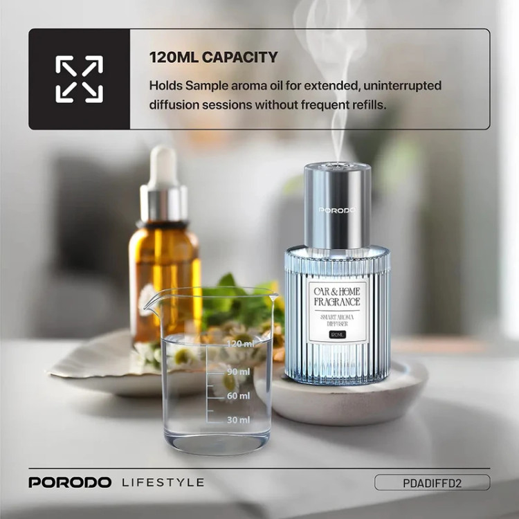 خوشبوکننده هوشمند Porodo Aroma Diffuser 120ml