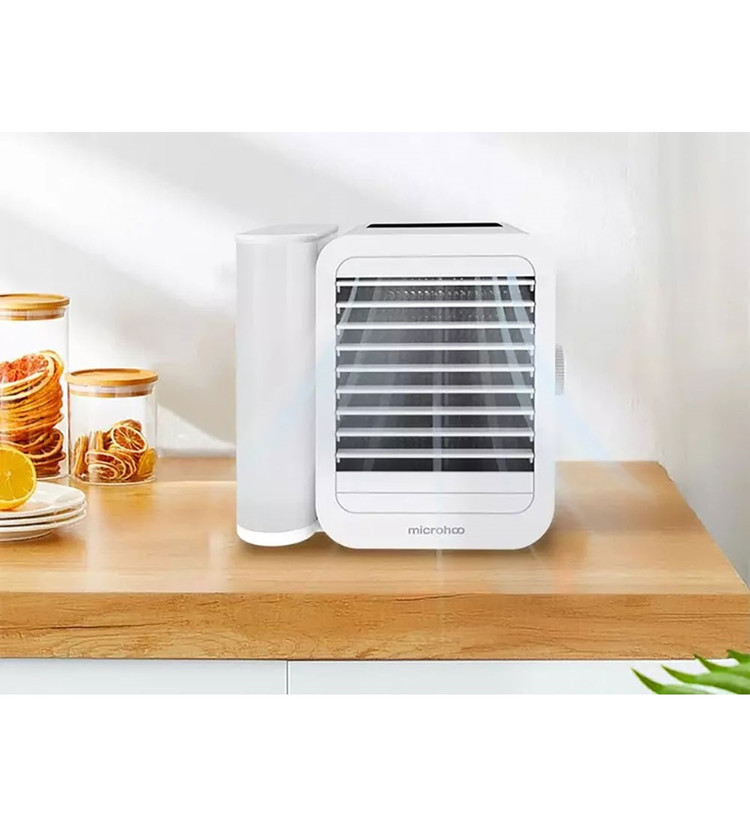 مینی کولر سلولوزی پرتابل میکروهو مدل Microhoo Personal Mini Air Conditioning Fan MH01R