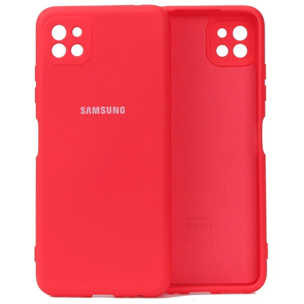 قاب سیلیکونی اورجینال سامسونگ Galaxy A22 5G قرمز