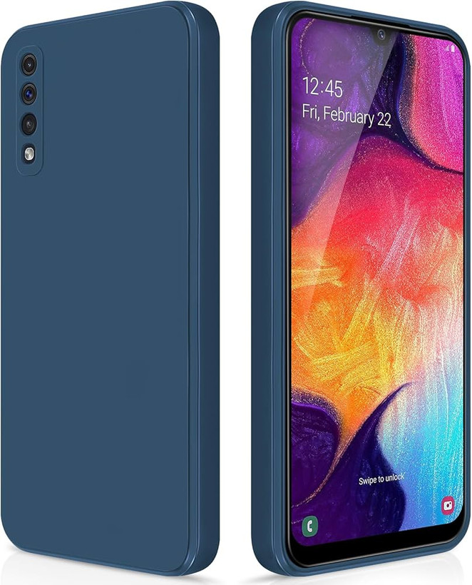 قاب سیلیکونی اورجینال سامسونگ Galaxy A50 آبی