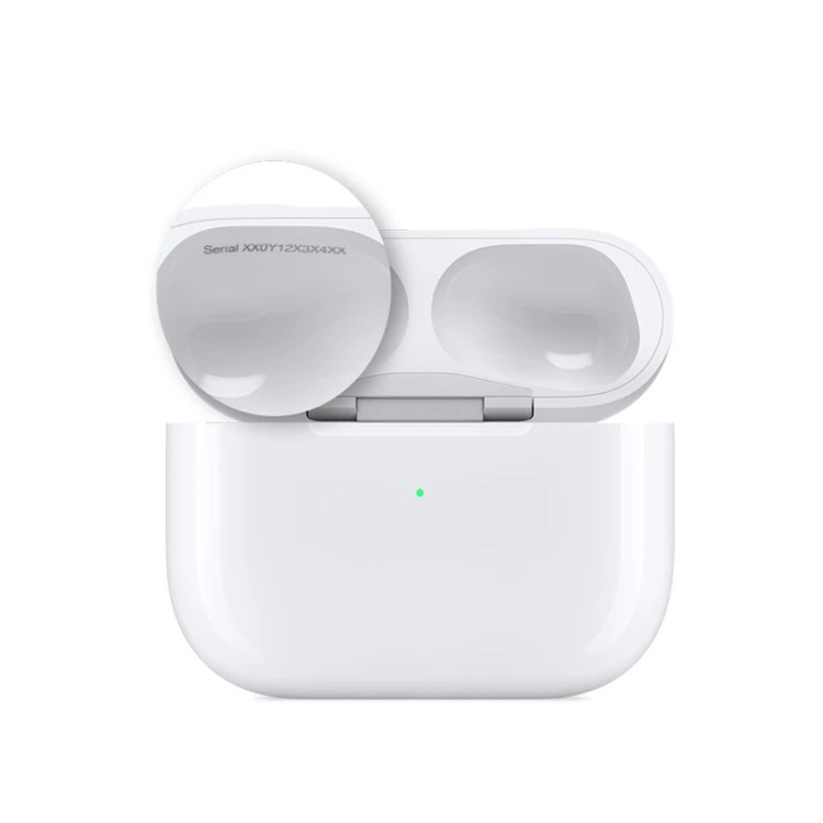 هندزفری بلوتوثی طرح AirPods 3 مدل Master Copy / High Copy با سریال نامبر