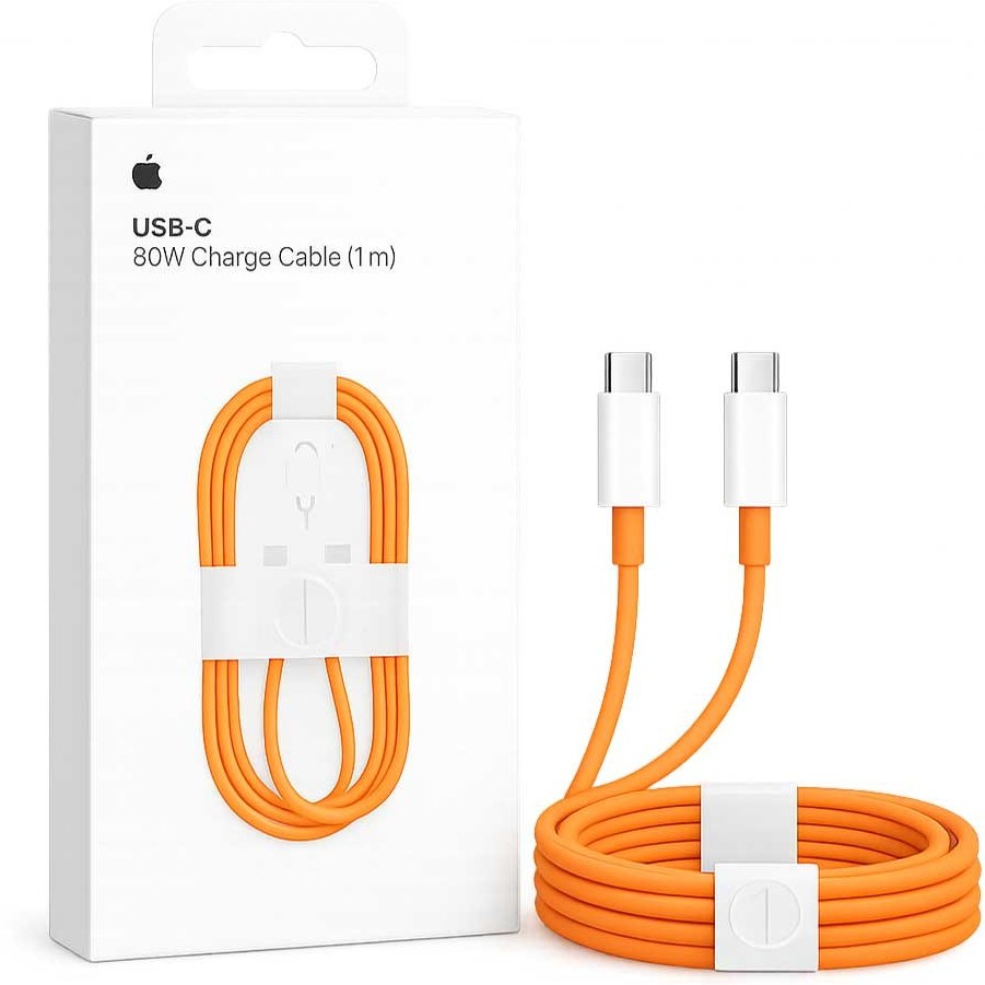 کابل شارژر اپل آیفون IPHONE 17 Type-C ORANG